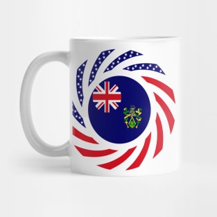 Pitcairn Islander American Multinational Patriot Flag Series Mug